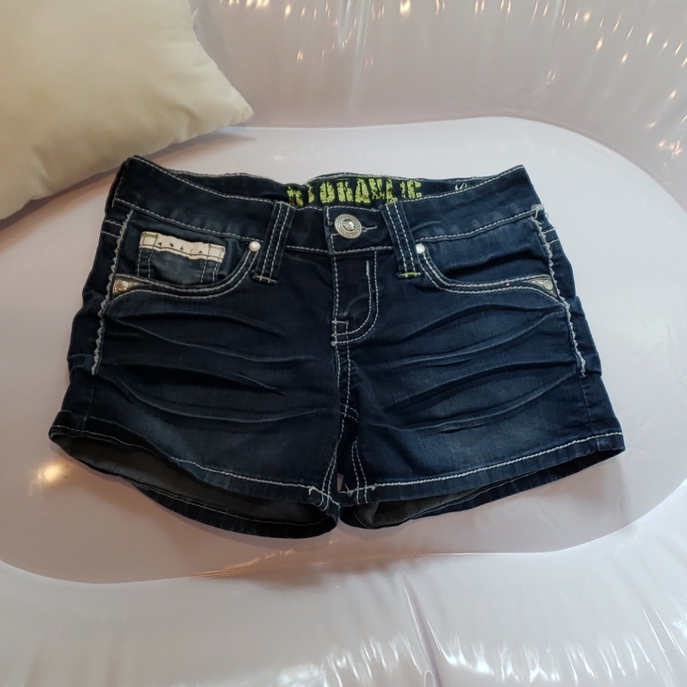 Blue Denim Shorts